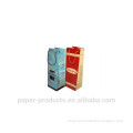 high quality wine /alcohol paper carrier bag with rope handles